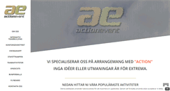 Desktop Screenshot of actionevent.se